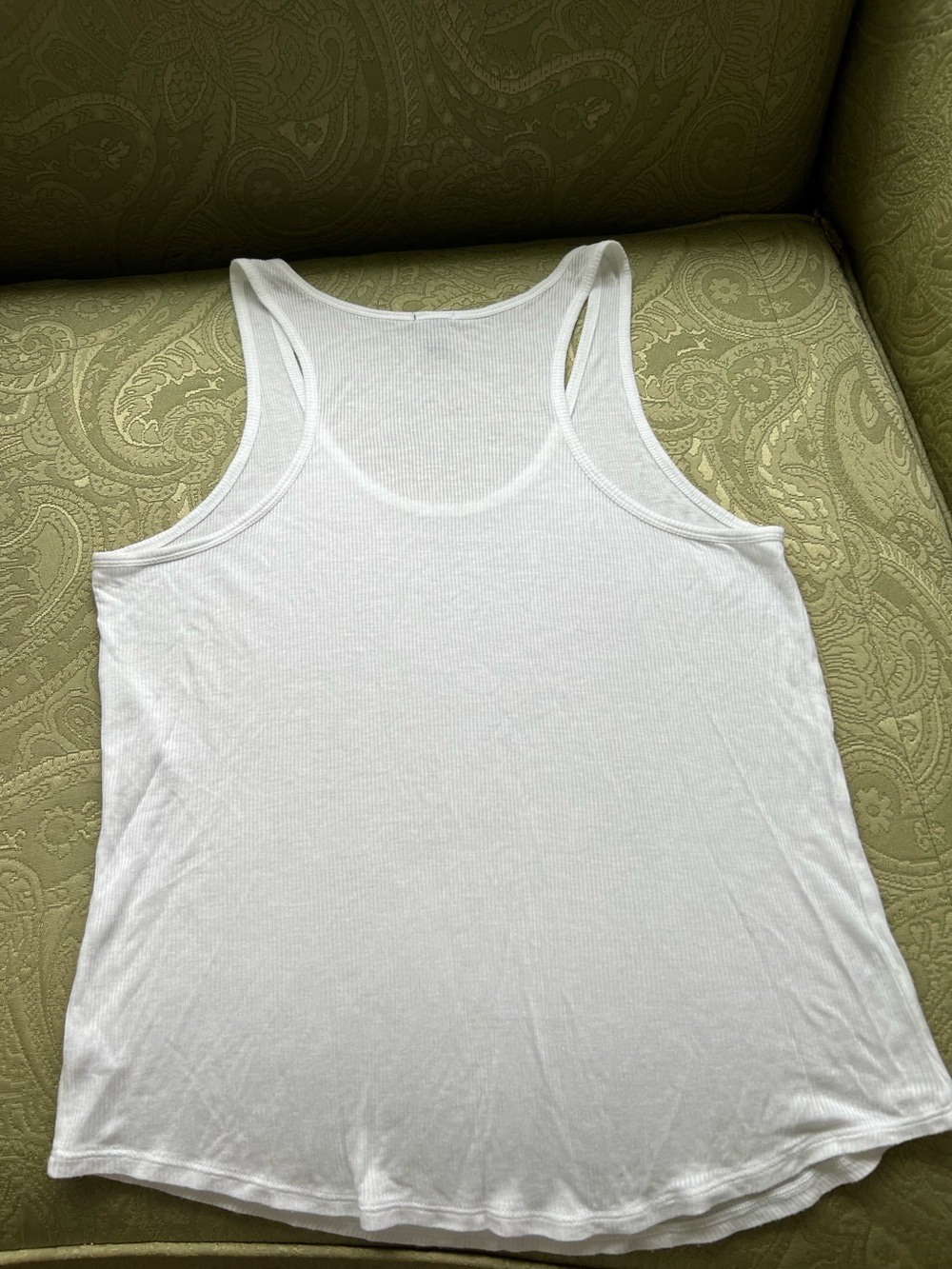 J. Crew Ribbed Tank Size Large - Picture 5 of 8